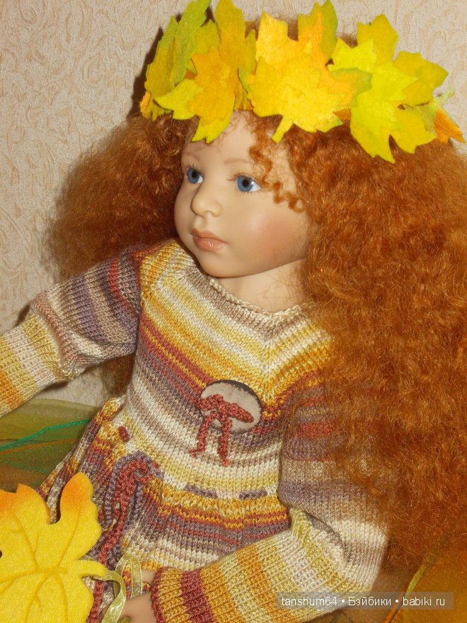 "Девочка-Осень" или новое платье Доротеи от Heidi Plusczok