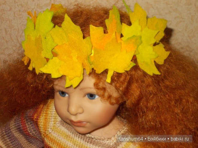 "Девочка-Осень" или новое платье Доротеи от Heidi Plusczok