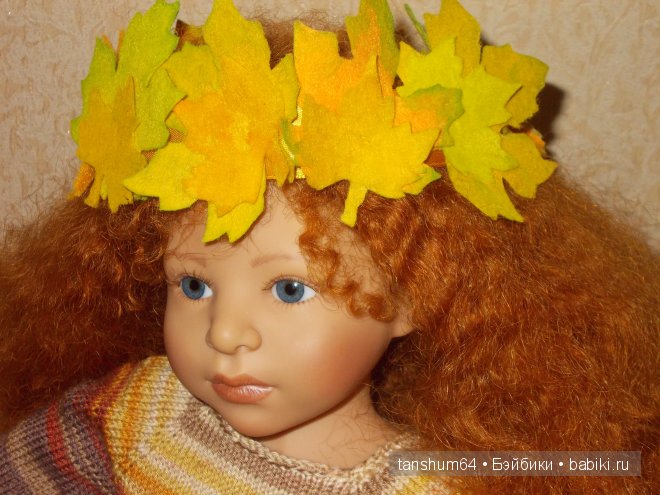 "Девочка-Осень" или новое платье Доротеи от Heidi Plusczok
