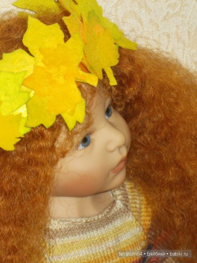 "Девочка-Осень" или новое платье Доротеи от Heidi Plusczok