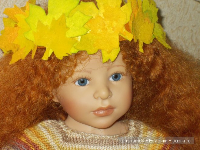 "Девочка-Осень" или новое платье Доротеи от Heidi Plusczok