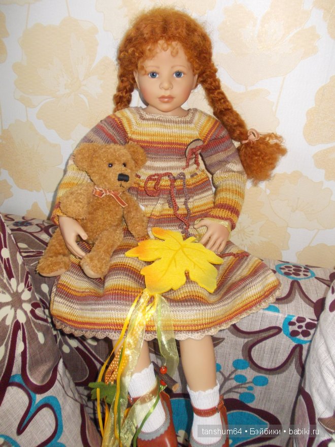 "Девочка-Осень" или новое платье Доротеи от Heidi Plusczok (фото 5)