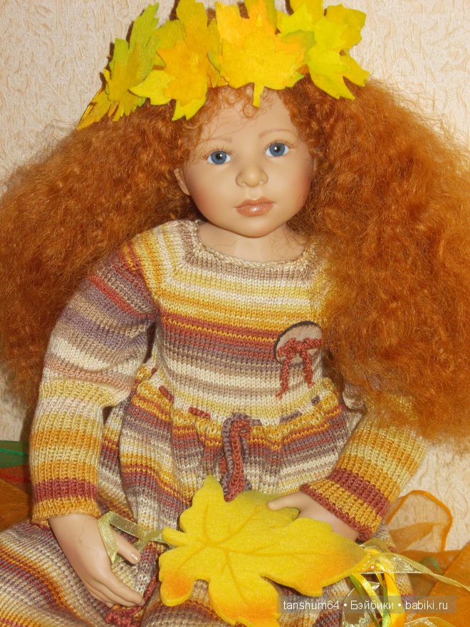 "Девочка-Осень" или новое платье Доротеи от Heidi Plusczok
