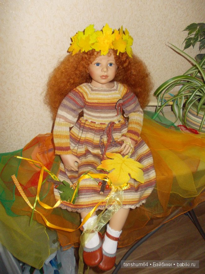 "Девочка-Осень" или новое платье Доротеи от Heidi Plusczok (фото 9)