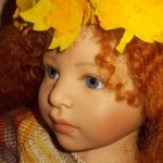 "Девочка-Осень" или новое платье Доротеи от Heidi Plusczok