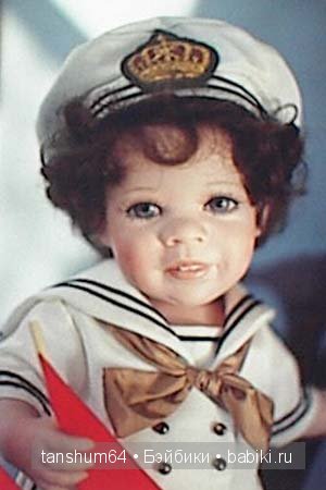 "Ты морячка, я моряк" - фарфоровые куклы Алекса и Филипп от Линды Стил (фото 2)