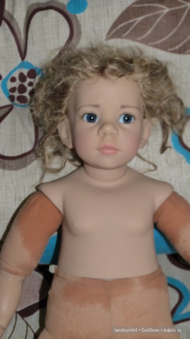 "Как помыть ребёнка" - 2 или коллекционная кукла Лара от Элизабет Линдер (фото 2)