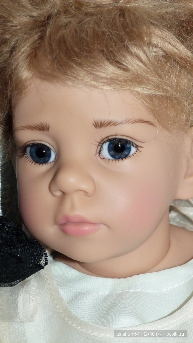 "Как помыть ребёнка" - 2 или коллекционная кукла Лара от Элизабет Линдер