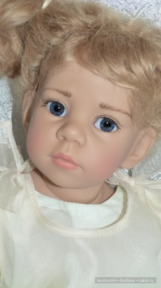 "Как помыть ребёнка" - 2 или коллекционная кукла Лара от Элизабет Линдер