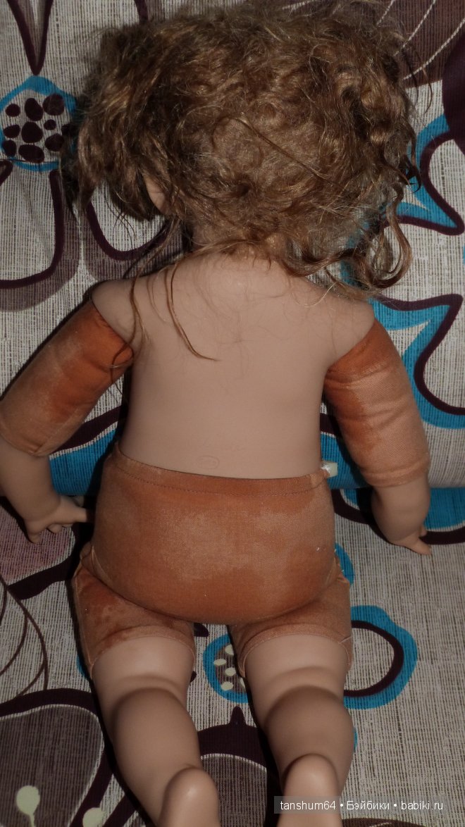 "Как помыть ребёнка" - 2 или коллекционная кукла Лара от Элизабет Линдер (фото 4)