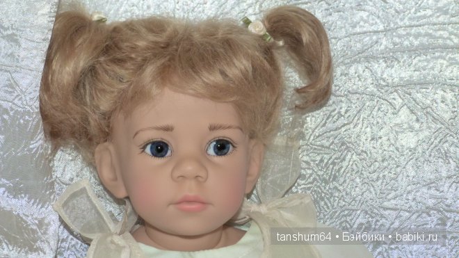 "Как помыть ребёнка" - 2 или коллекционная кукла Лара от Элизабет Линдер