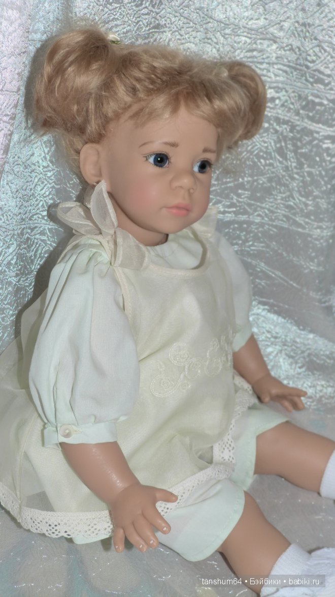 "Как помыть ребёнка" - 2 или коллекционная кукла Лара от Элизабет Линдер