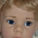 "Как помыть ребёнка" - 2 или коллекционная кукла Лара от Элизабет Линдер