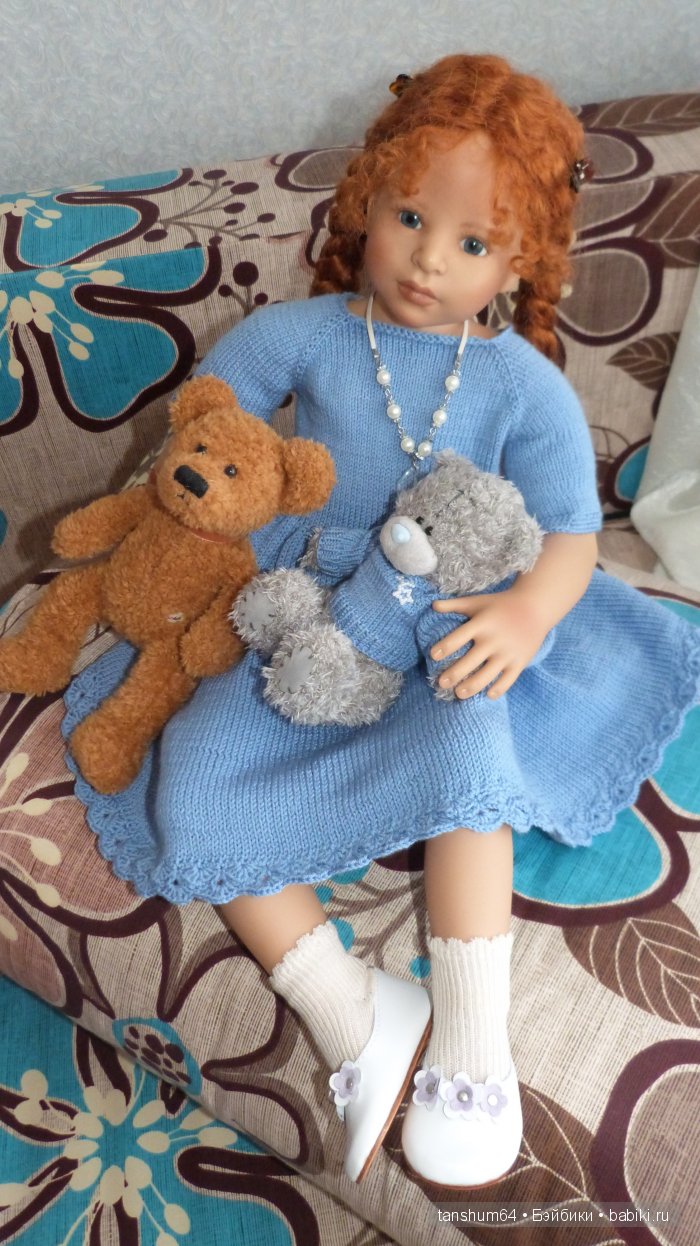 "Моя фиалочка" - новый наряд для Доротеи от Heidi Plusczok (выпуск 2002 года, Zapf)