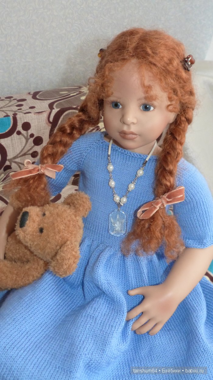 "Моя фиалочка" - новый наряд для Доротеи от Heidi Plusczok (выпуск 2002 года, Zapf) (фото 10)