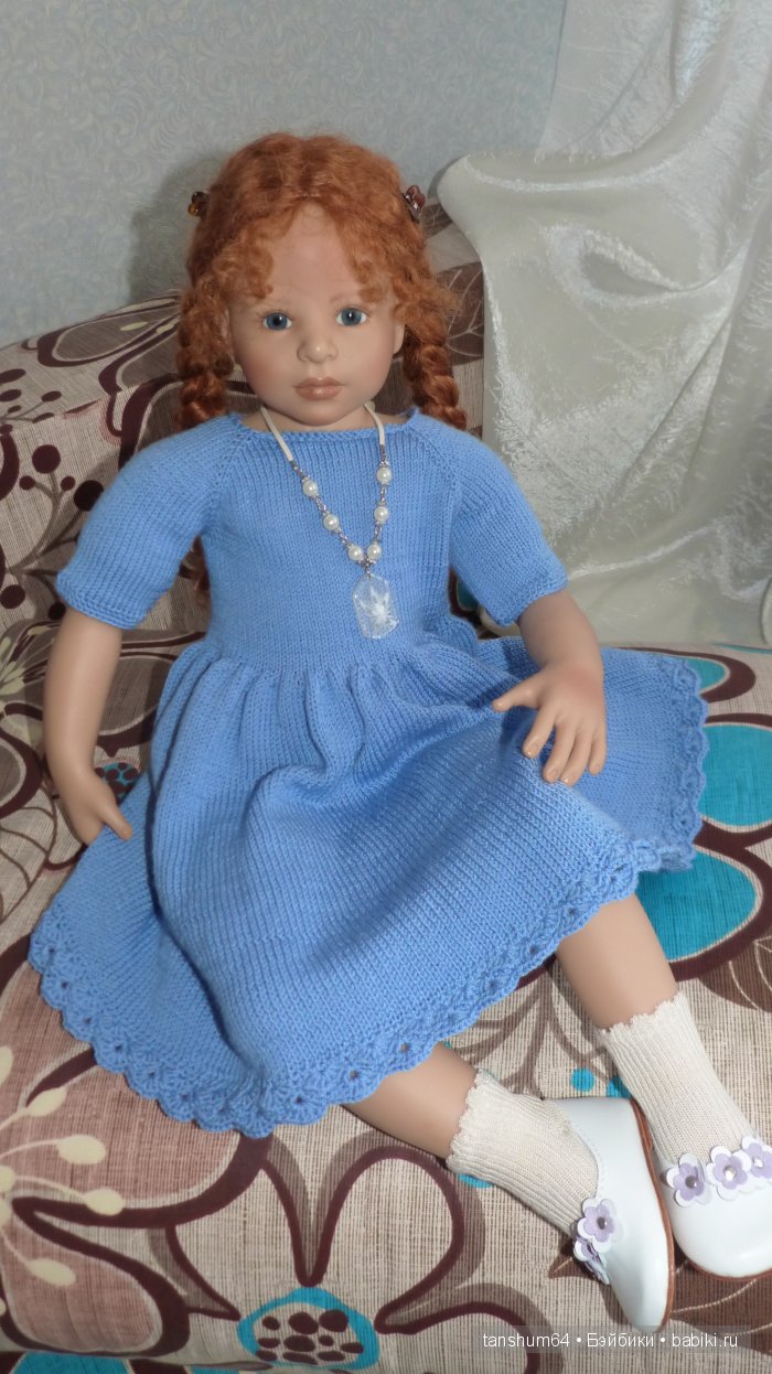 "Моя фиалочка" - новый наряд для Доротеи от Heidi Plusczok (выпуск 2002 года, Zapf)