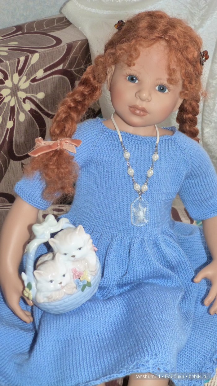 "Моя фиалочка" - новый наряд для Доротеи от Heidi Plusczok (выпуск 2002 года, Zapf)