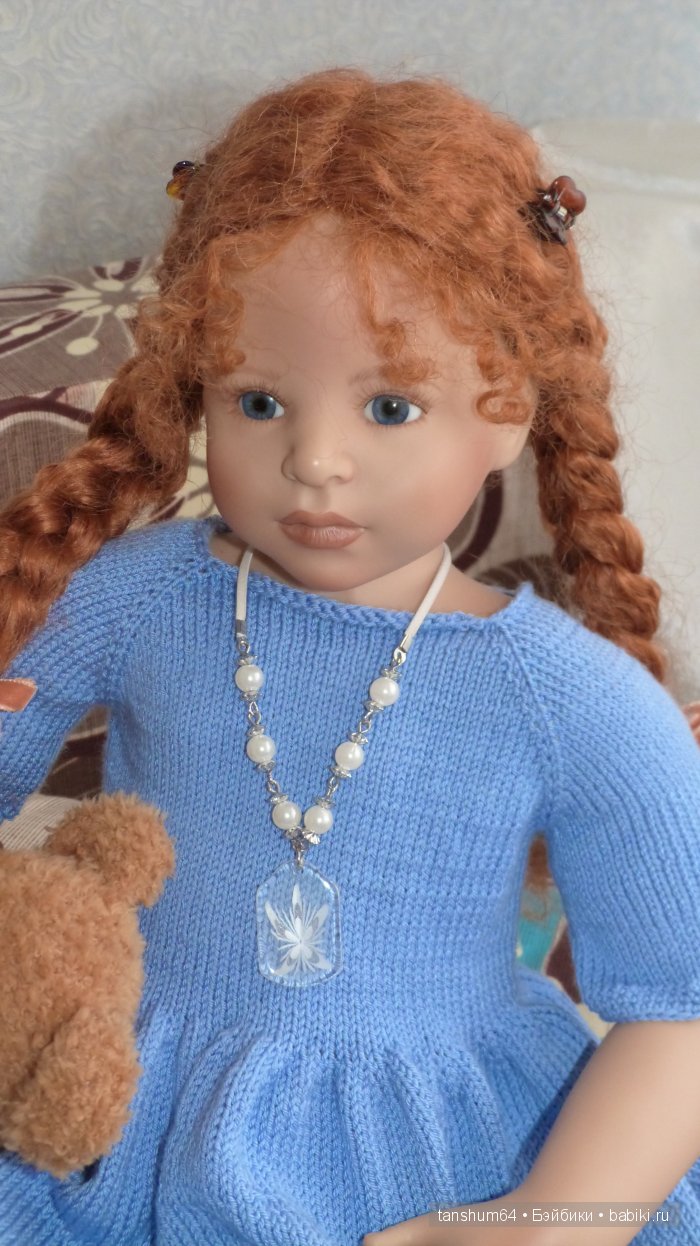 "Моя фиалочка" - новый наряд для Доротеи от Heidi Plusczok (выпуск 2002 года, Zapf)