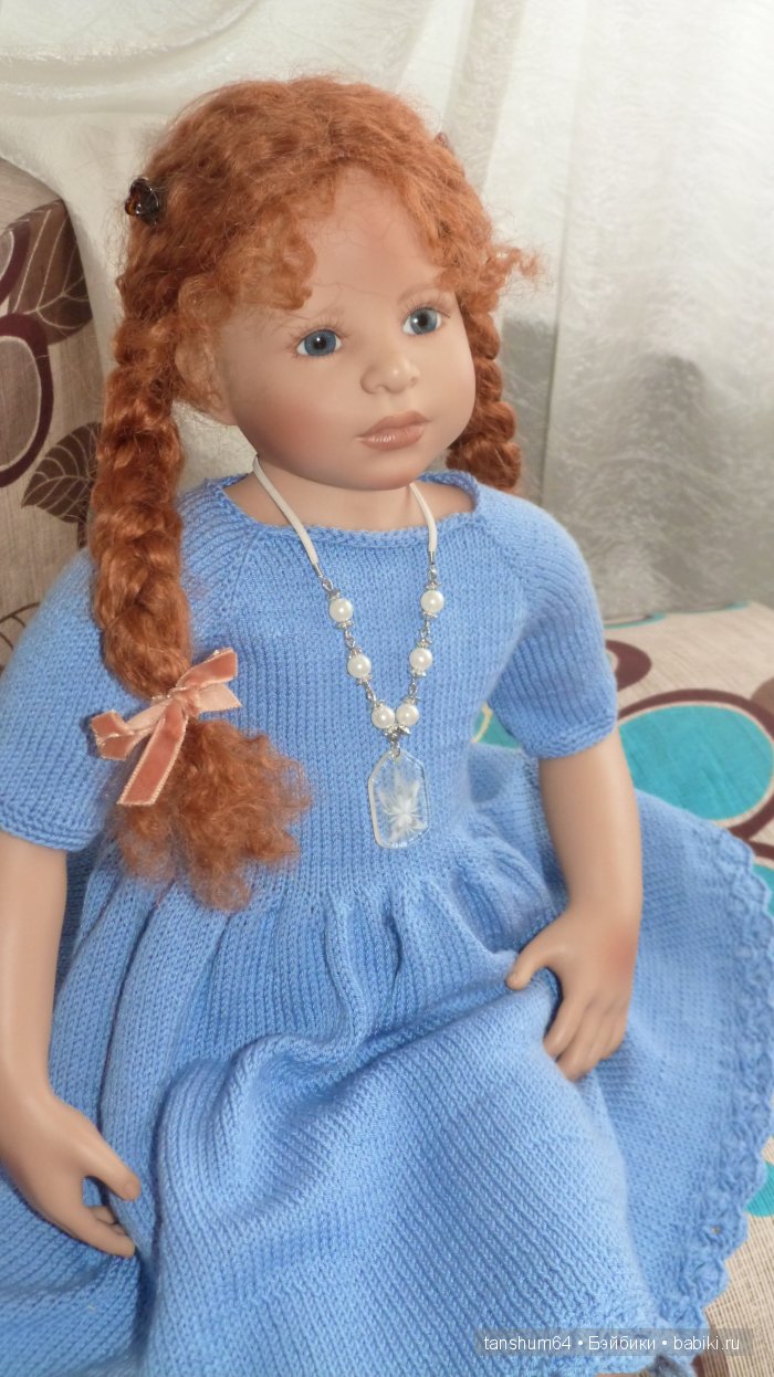 "Моя фиалочка" - новый наряд для Доротеи от Heidi Plusczok (выпуск 2002 года, Zapf)