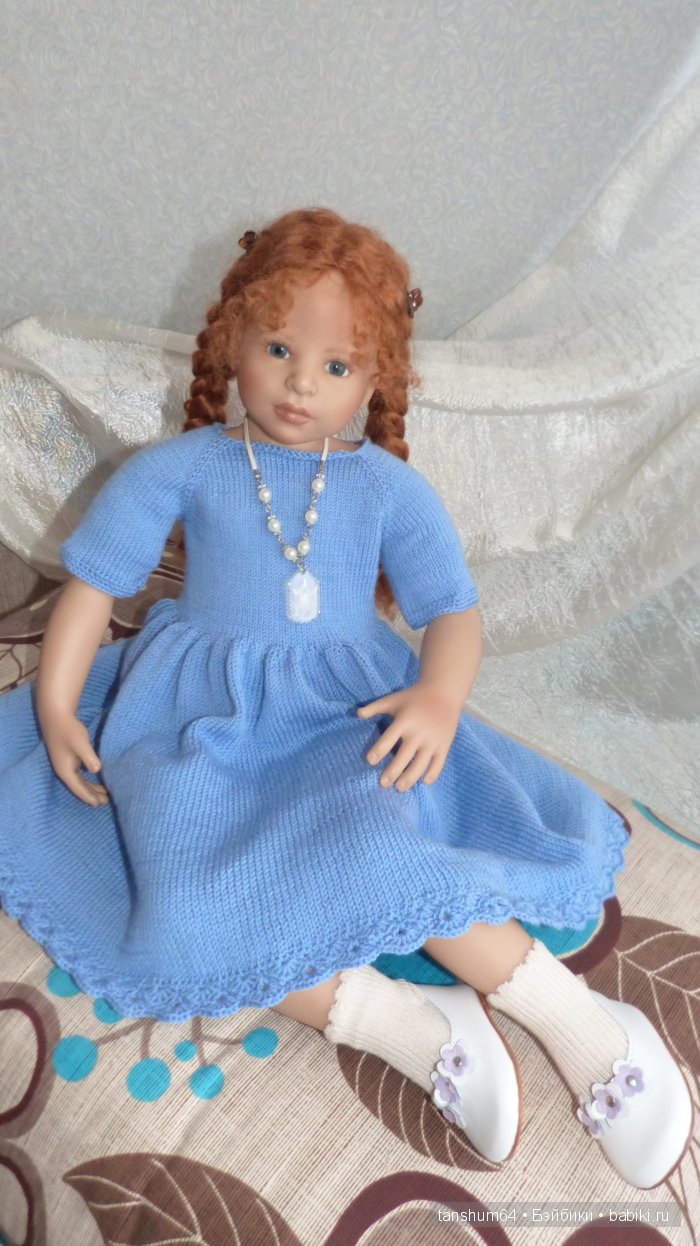 "Моя фиалочка" - новый наряд для Доротеи от Heidi Plusczok (выпуск 2002 года, Zapf)