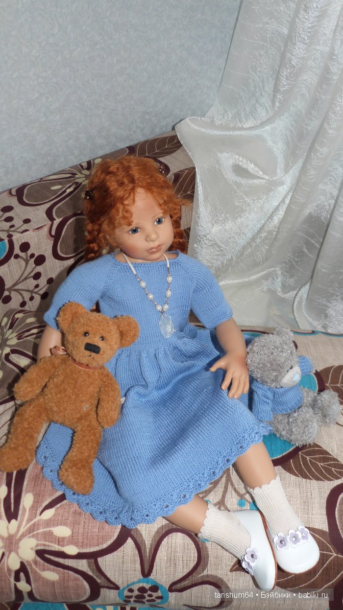 "Моя фиалочка" - новый наряд для Доротеи от Heidi Plusczok (выпуск 2002 года, Zapf)