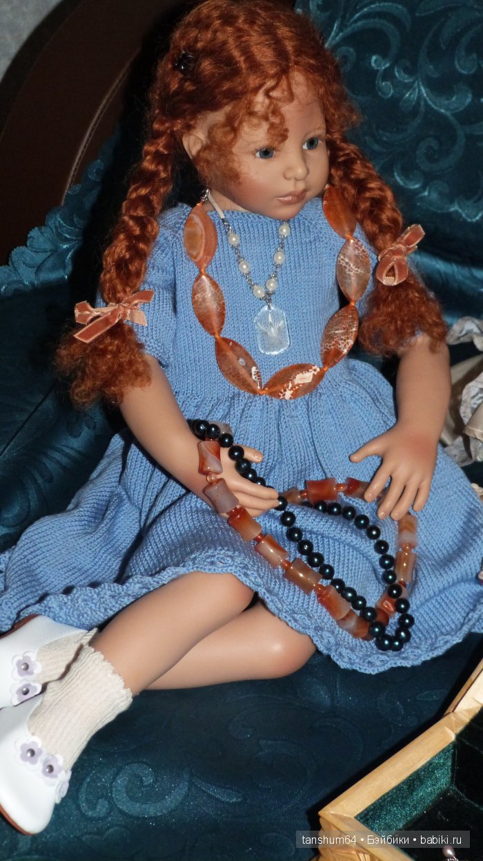 "Моя фиалочка" - новый наряд для Доротеи от Heidi Plusczok (выпуск 2002 года, Zapf)