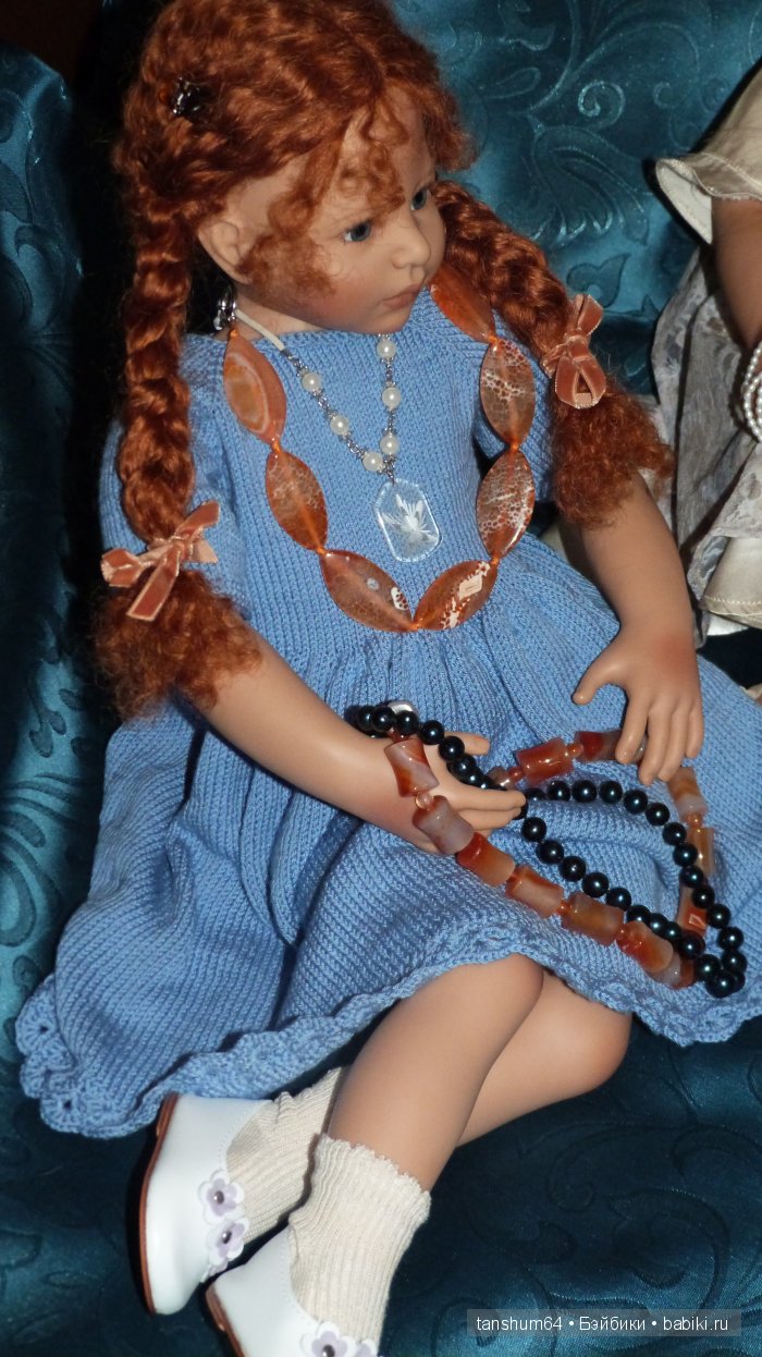 "Моя фиалочка" - новый наряд для Доротеи от Heidi Plusczok (выпуск 2002 года, Zapf)