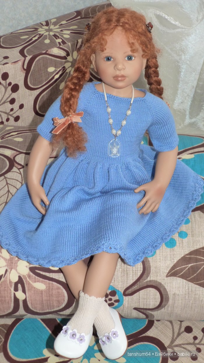 "Моя фиалочка" - новый наряд для Доротеи от Heidi Plusczok (выпуск 2002 года, Zapf)