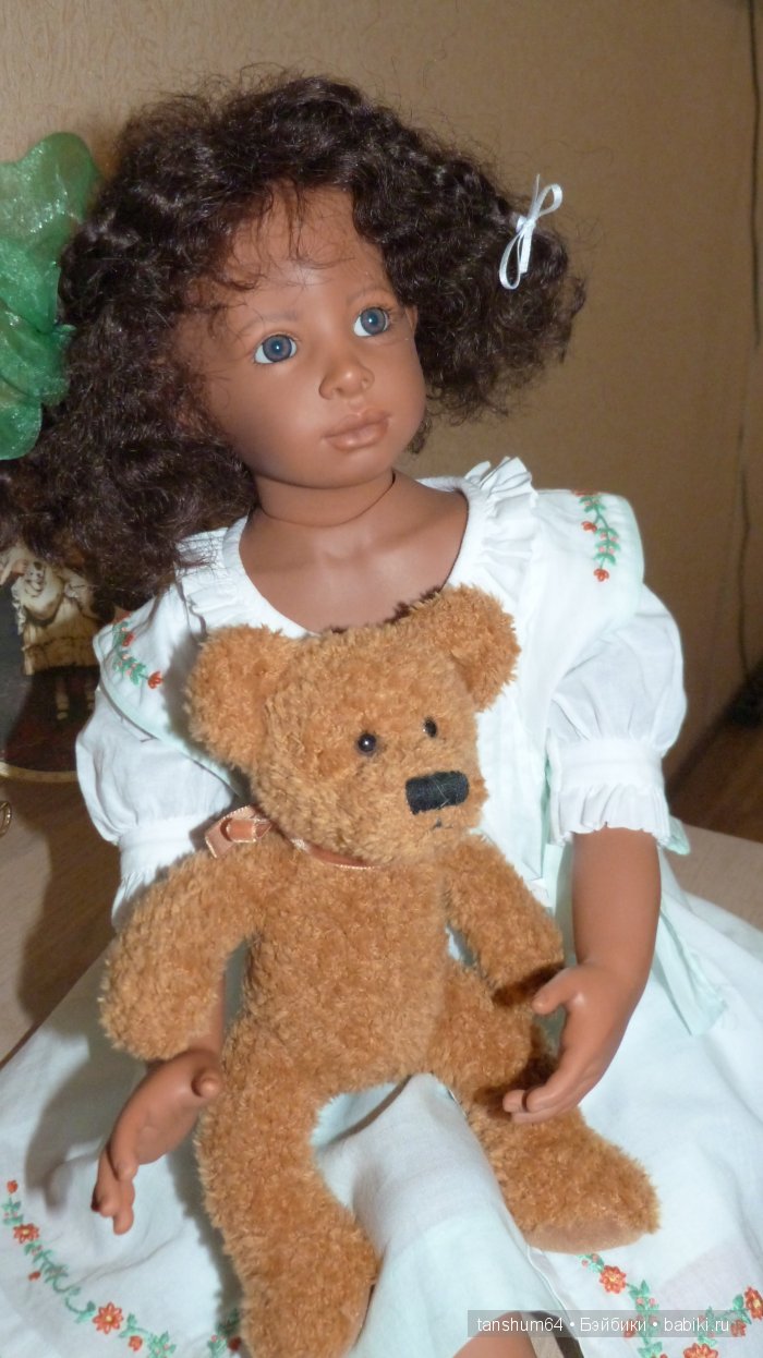 "Плюшки в шоколаде" или темнокожая девочка Жозефина от Heidi Plusczok