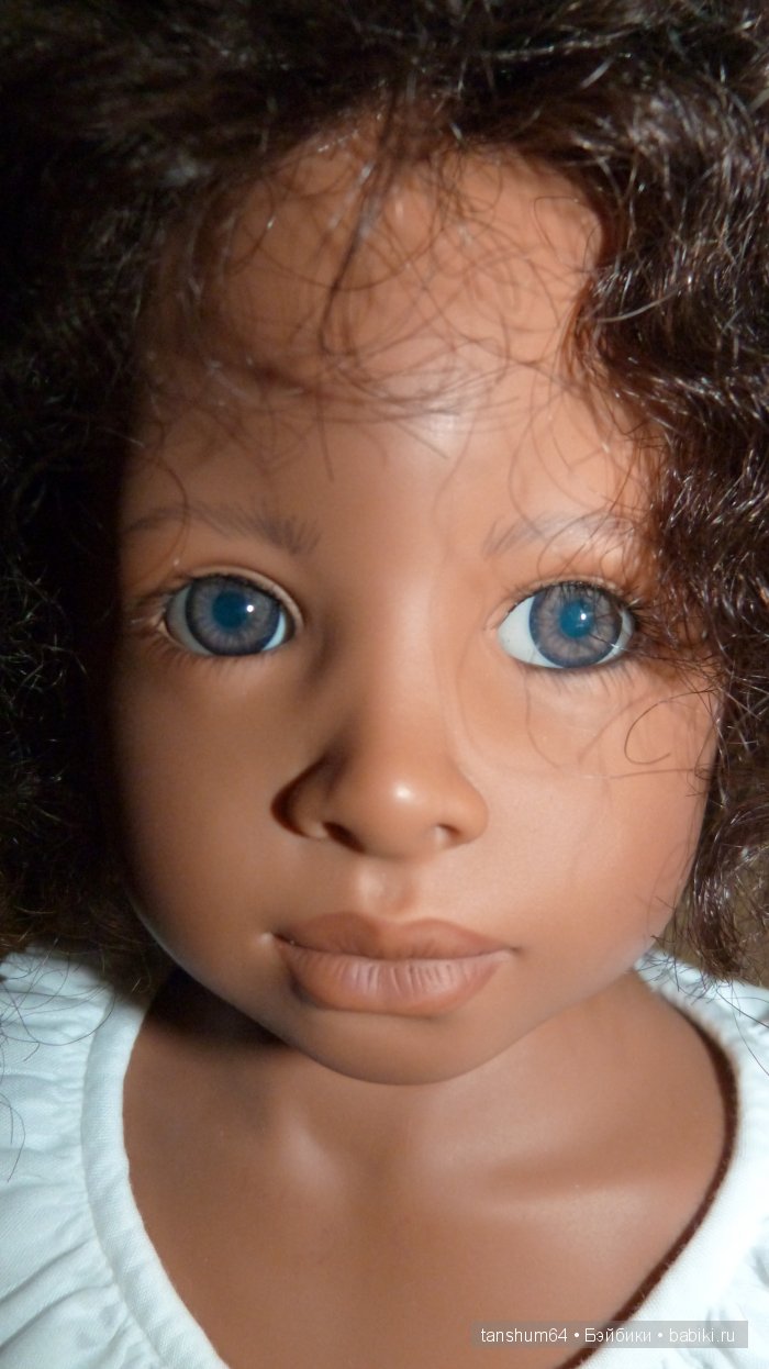 "Плюшки в шоколаде" или темнокожая девочка Жозефина от Heidi Plusczok (фото 8)