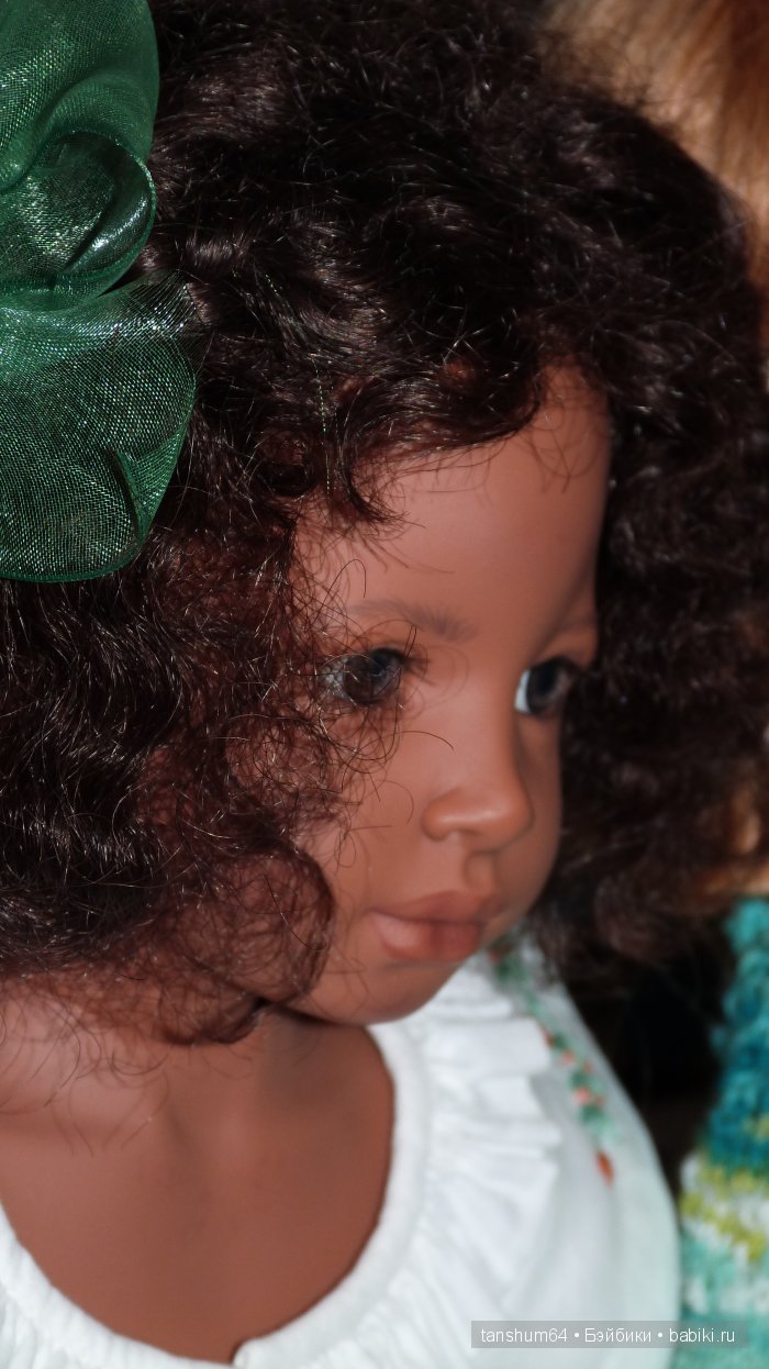 "Плюшки в шоколаде" или темнокожая девочка Жозефина от Heidi Plusczok (фото 10)