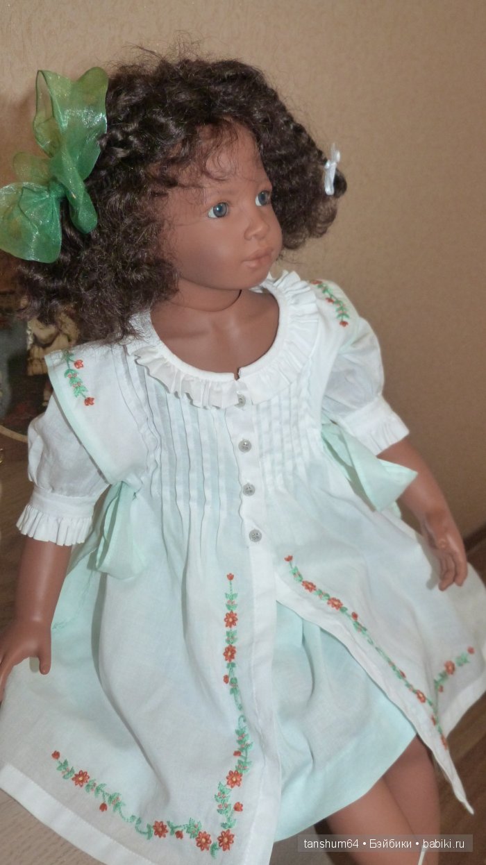 "Плюшки в шоколаде" или темнокожая девочка Жозефина от Heidi Plusczok