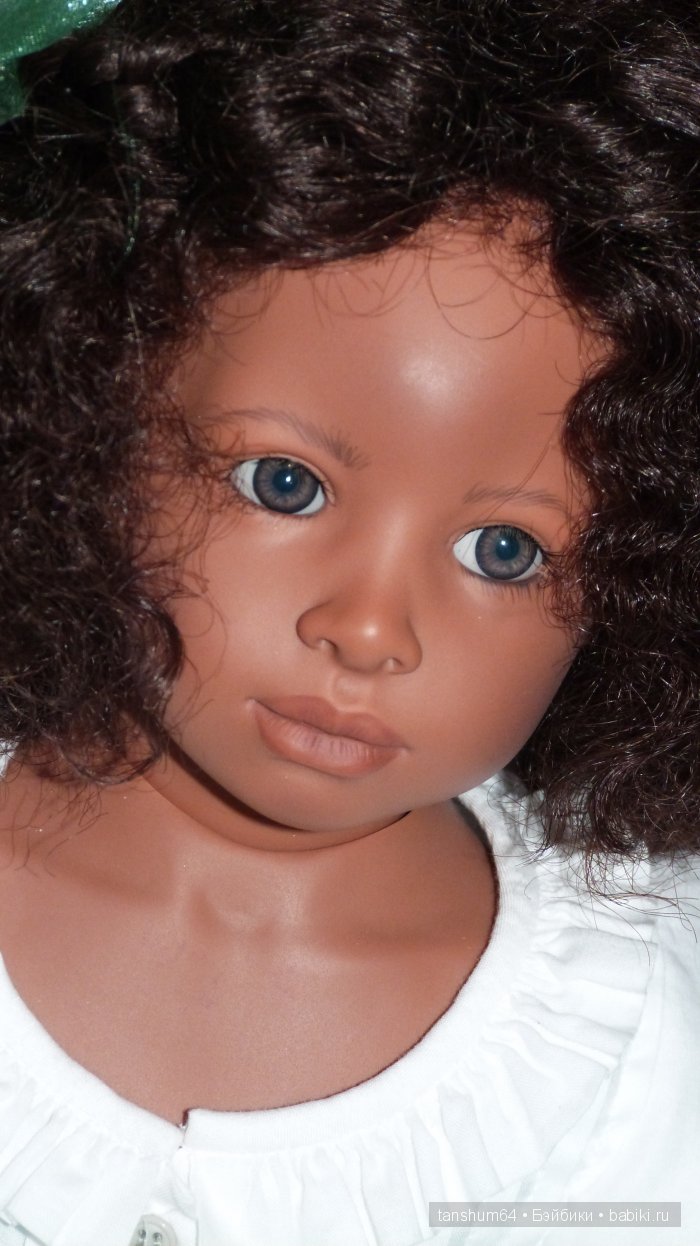 "Плюшки в шоколаде" или темнокожая девочка Жозефина от Heidi Plusczok (фото 9)