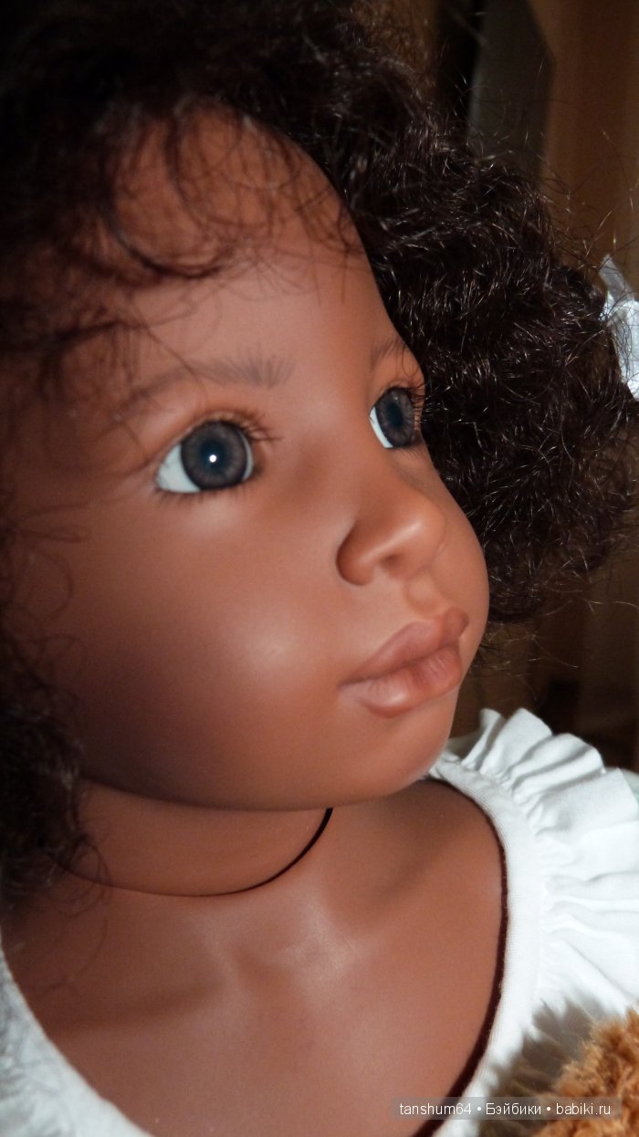 "Плюшки в шоколаде" или темнокожая девочка Жозефина от Heidi Plusczok (фото 6)
