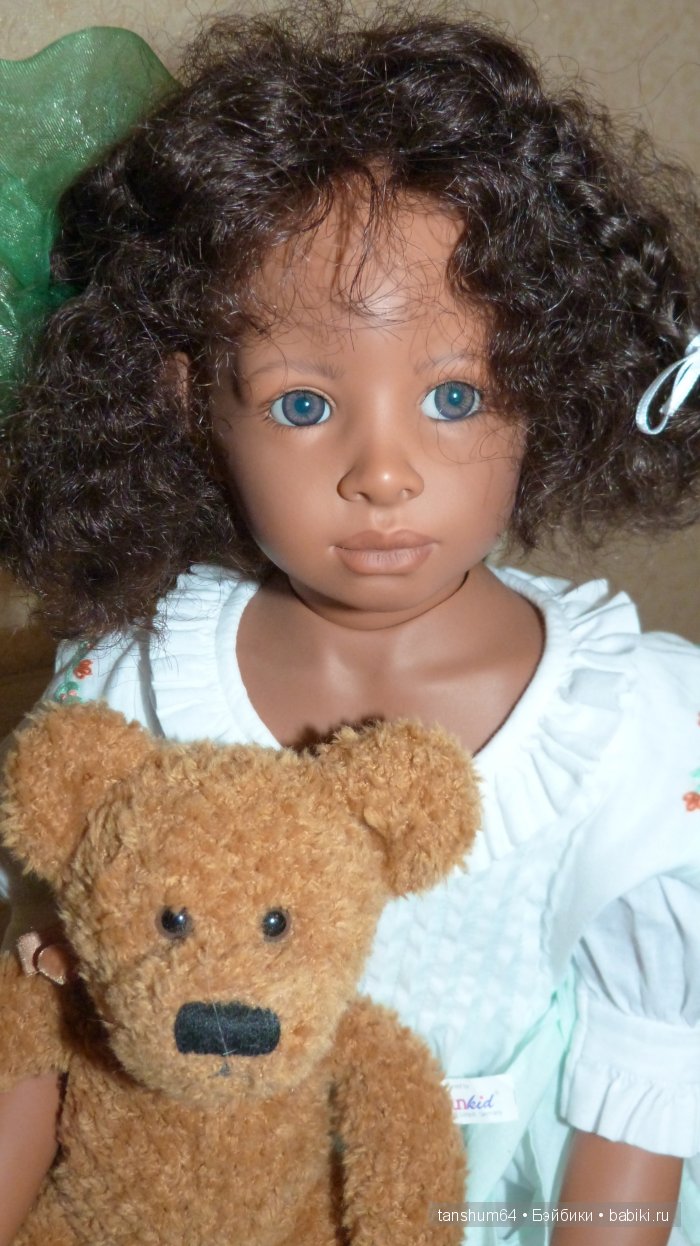 "Плюшки в шоколаде" или темнокожая девочка Жозефина от Heidi Plusczok
