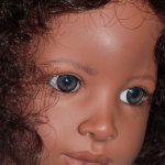 "Плюшки в шоколаде" или темнокожая девочка Жозефина от Heidi Plusczok