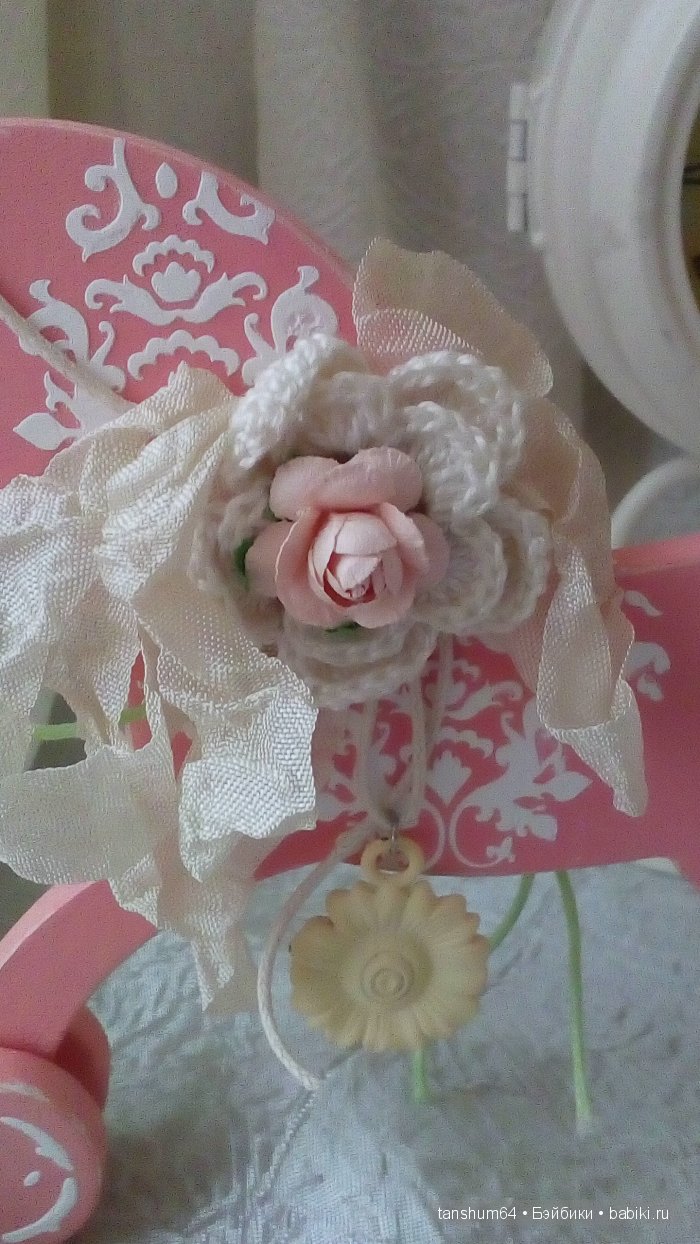 "Я люблю свою лошадку"( шебби в розовых тонах) (фото 5)