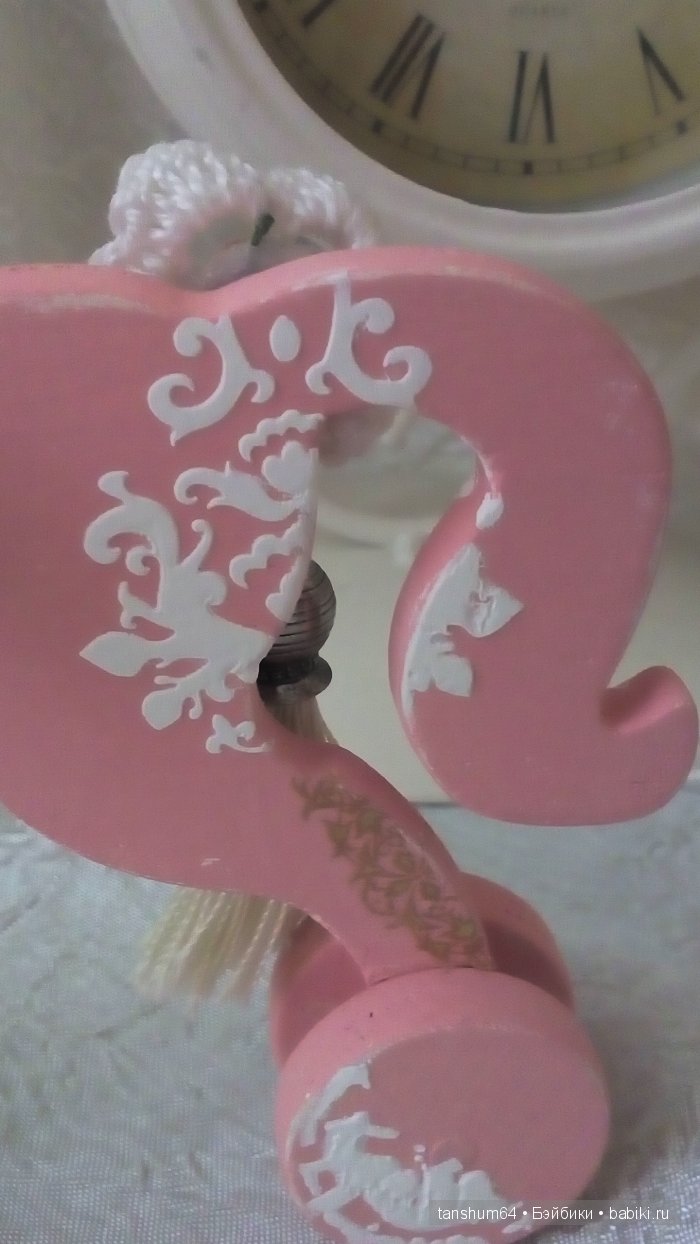 "Я люблю свою лошадку"( шебби в розовых тонах) (фото 6)