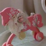 "Я люблю свою лошадку"( шебби в розовых тонах)