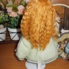 Прошу подсказку: правильно тонировать кукольный парик?