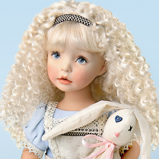 Алиса,автор Диана Эффнер-кукла года(2010), новая,сертификат + подарок