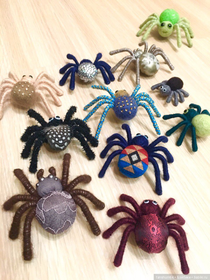 Весеннее нашествие паучков или творческое ассорти