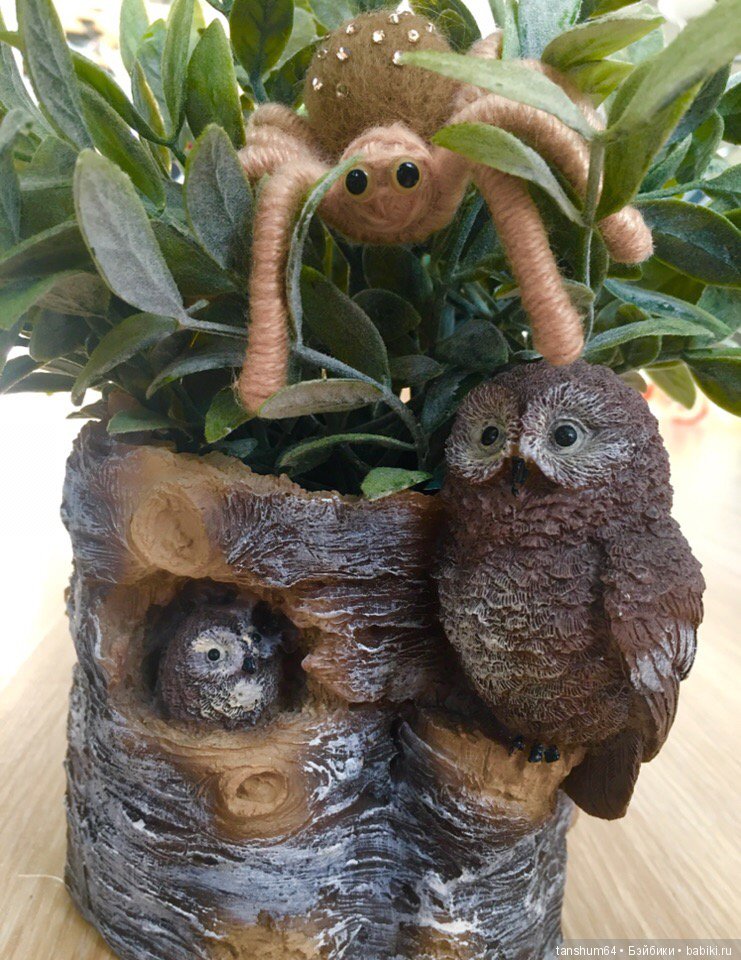 Весеннее нашествие паучков или творческое ассорти