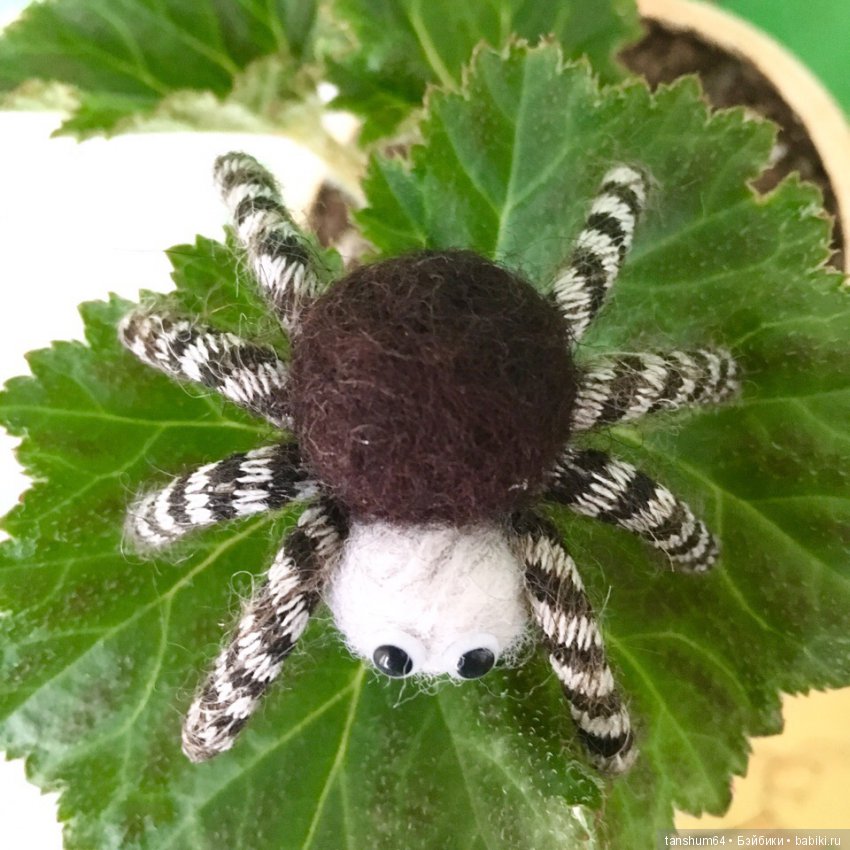 Новые приключения паучат — Авторские игрушки из разных материалов: синельная проволока (фото 8)