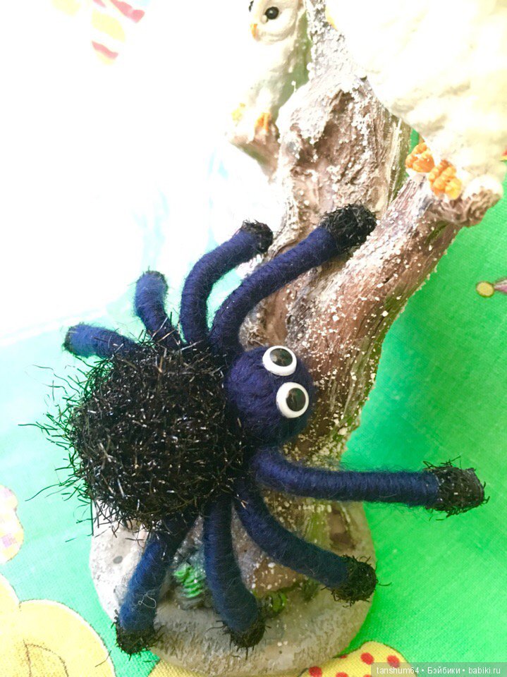 Новые приключения паучат — Авторские игрушки из разных материалов: синельная проволока