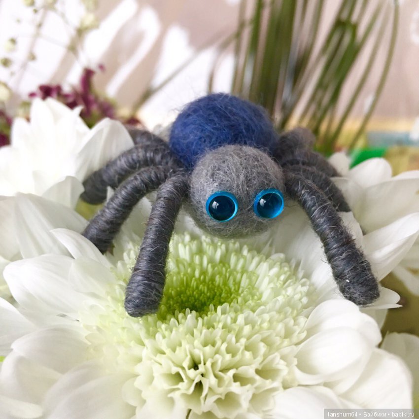Новые приключения паучат — Авторские игрушки из разных материалов: синельная проволока (фото 5)