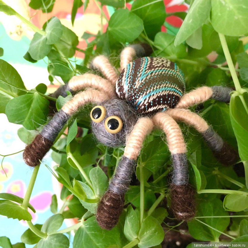 Новые приключения паучат — Авторские игрушки из разных материалов: синельная проволока