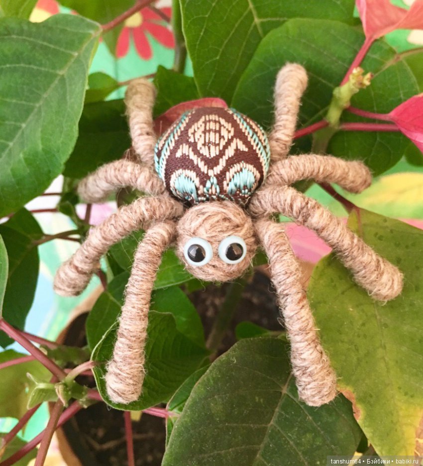 Новые приключения паучат — Авторские игрушки из разных материалов: синельная проволока (фото 10)