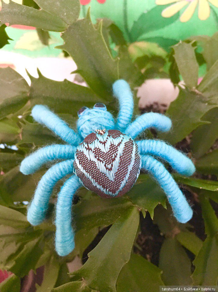 Новые приключения паучат — Авторские игрушки из разных материалов: синельная проволока