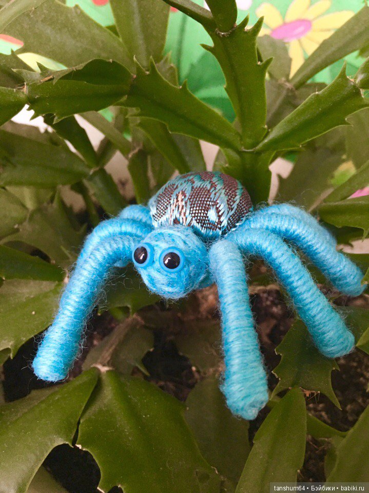 Новые приключения паучат — Авторские игрушки из разных материалов: синельная проволока
